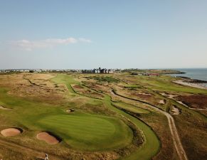 Royal Porthcawl 13th Aerial Green